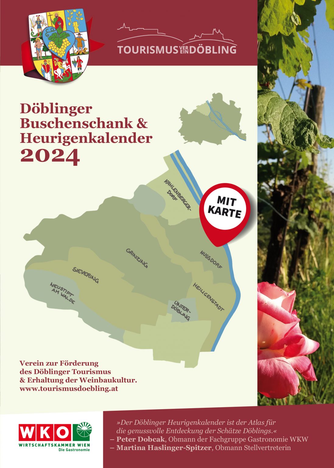 TVD - » Der Döblinger Buschenschank & Heurigen Kalender 2024